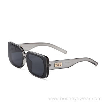 Wholesale 2021 new fashion designer unisex retro black shade sunglasses